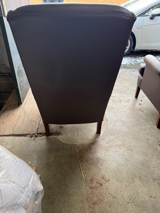 Image 1 of Leather armchairs 2x