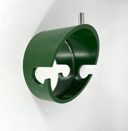 Vintage KM Austria Spiegel & Kleiderhaken im Space-Age-Stil | Design der 1970er Jahre