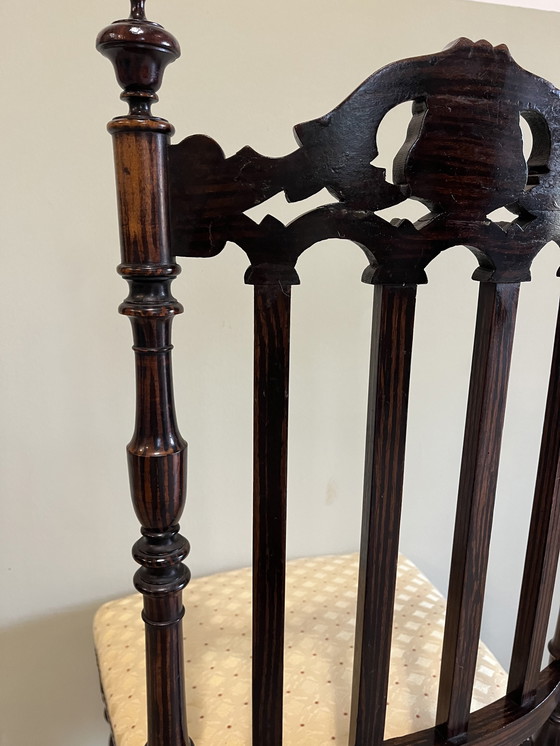 Image 1 of Napoleon III style armchair