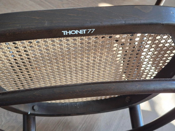 Image 1 of 6 Thonet 214f ​​eetkamerstoelen