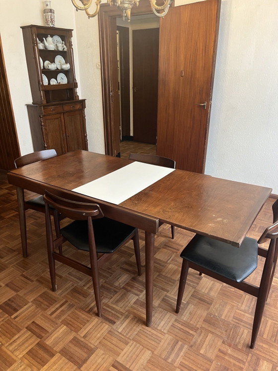 Ensemble de salle à manger de style danois – Salles à manger complètes, Wood, Skai (photo 10 of 10)