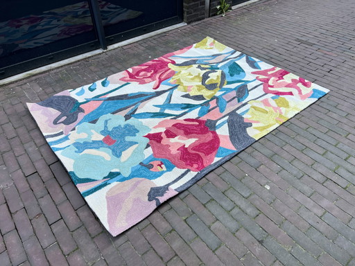 Alfombra de exterior coral Harlequin Verdaccio de Brink &amp; Campman