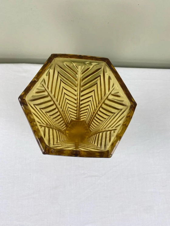 Amber Art Deco vase – Crystal, Glass (photo 4 of 7)
