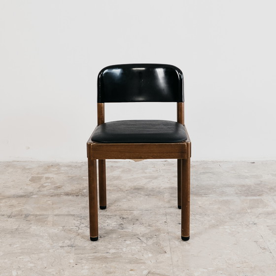 Image 1 of Set Da Pranzo 6 Sedie Piarotto Design Italy 1960’s Modernariato Vintage Chairs