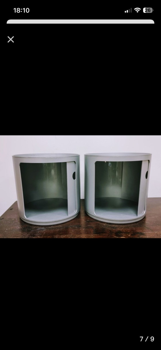 2x Armadi contenitori Componibili di Anna Castelli per Kartell – Plastic (photo 4 of 6)