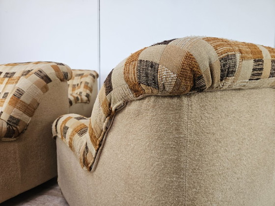 Image 1 of Modular fabric armchairs from the 1970s