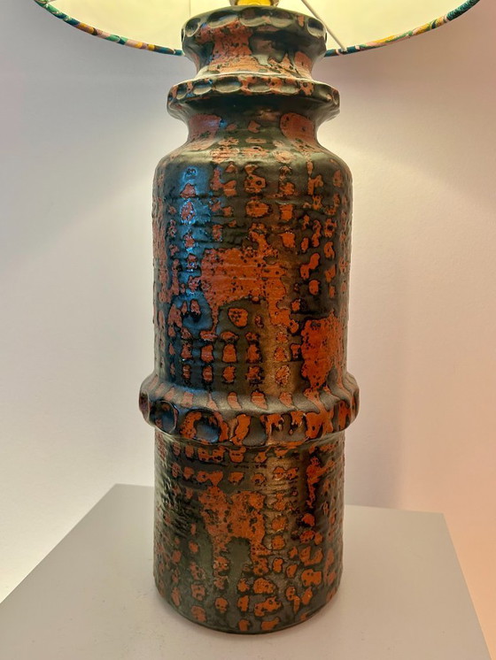 Image 1 of Lámpara recién ensamblada a partir de un jarrón con valor de colección: Carstens Tönnieshof - West Germany Studio Ceramics