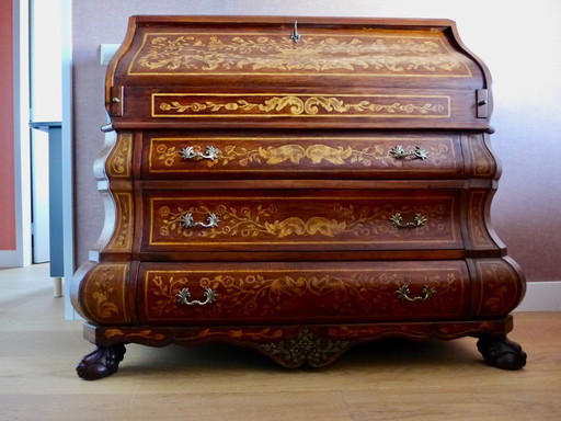 segretaria in mogano