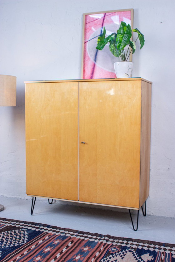 Image 1 of Armadio vintage, cassettiera, mobile alto, stile retrò metà secolo, anni '60