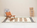 La alfombra marroquí mide 150cmx250cm