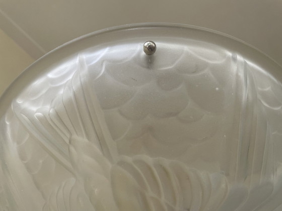 Image 1 of Art Deco 1930 Pendant Lamp French