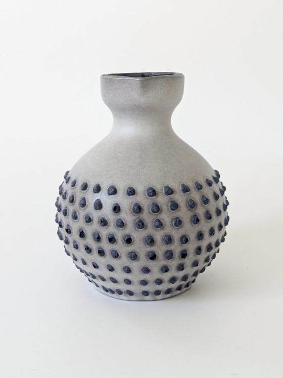 Vintage Marei Ceramic Pitcher Vase, Midcentury West German Pottery (photo 5 of 15)