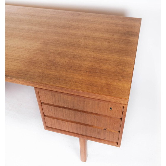 Image 1 of Vintage desk in teak by Omann Junior, 1960s