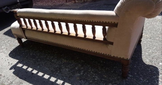 Image 1 of Chaise longue/divano letto in stile Liberty
