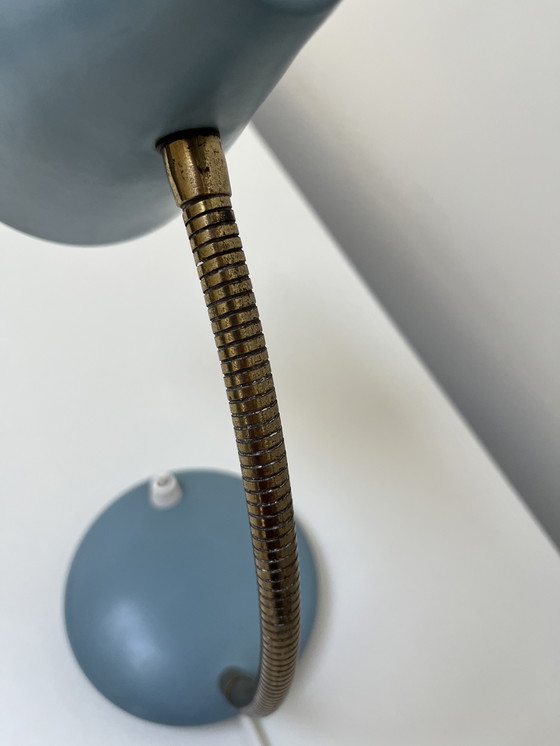 Image 1 of Lampada da scrivania vintage azzurra, anni '60