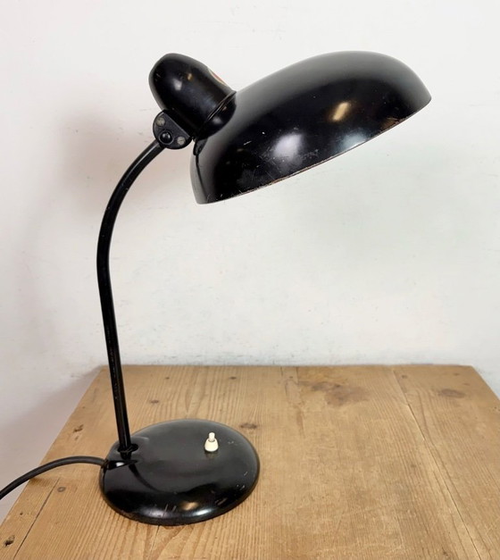 Image 1 of Black Industrial Bauhaus Table Lamp from Escolux, 1930s