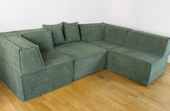 Image 1 of Nuovo, SPEDIZIONE GRATUITA Design Mid Century, Vintage, Cord, Verde