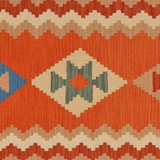 Hand-woven kilim gashgai 298 x 88 cm