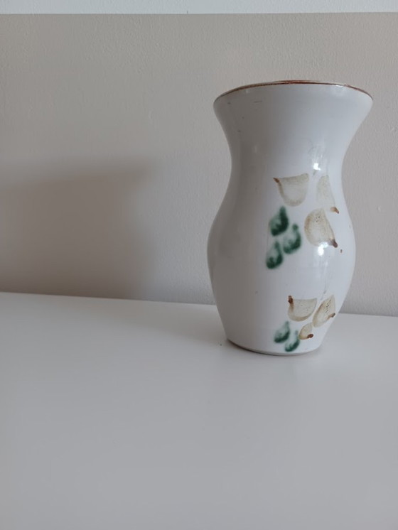 Image 1 of Ballydougan. Handcrafted ceramic vase. hand-painted. Organic design.