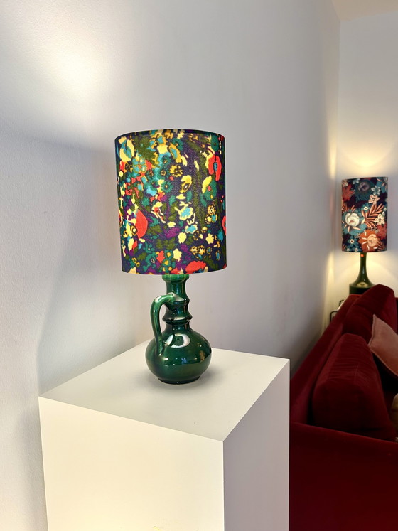 Image 1 of Sfeervolle tafellamp - zonder kabels - gemaakt van een gerecyclede Jopeko-vaas.