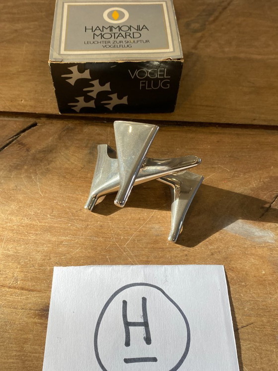 Image 1 of 1 modularer Kerzenständer VOGELFLUG HAMMONIA MOTARD Stil NAGEL BMF Jahrgang 1970 H