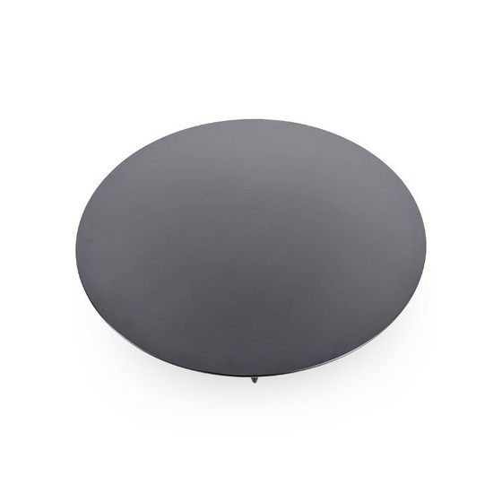 Image 1 of Vintage design eettafel, zwart, mid-century modern, jaren 70, Duitsland