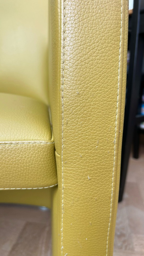 Image 1 of Conjunto sillón Leolux + 2 taburetes Tamtam