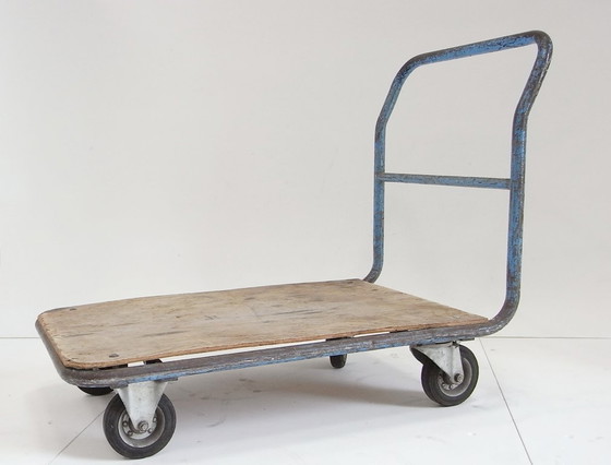Image 1 of LAZY WORK ligstoel, platformwagen, multifunctioneel, uniek exemplaar