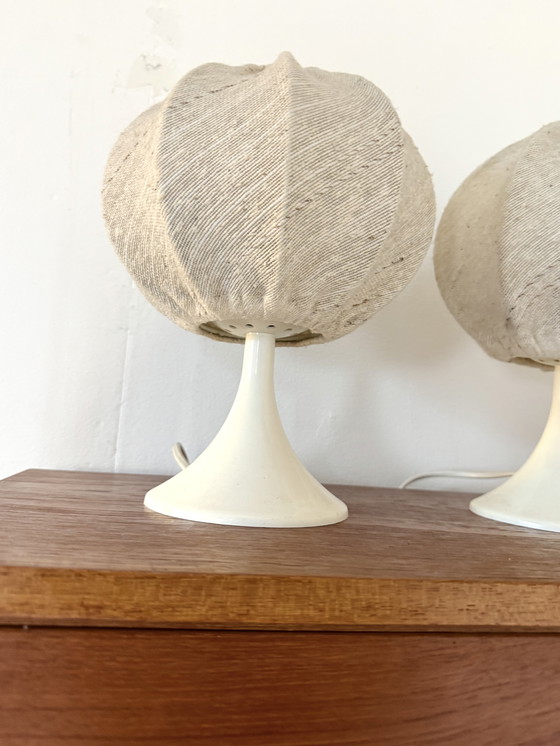 Image 1 of Set di 2 lampade da tavolo vintage anni '60