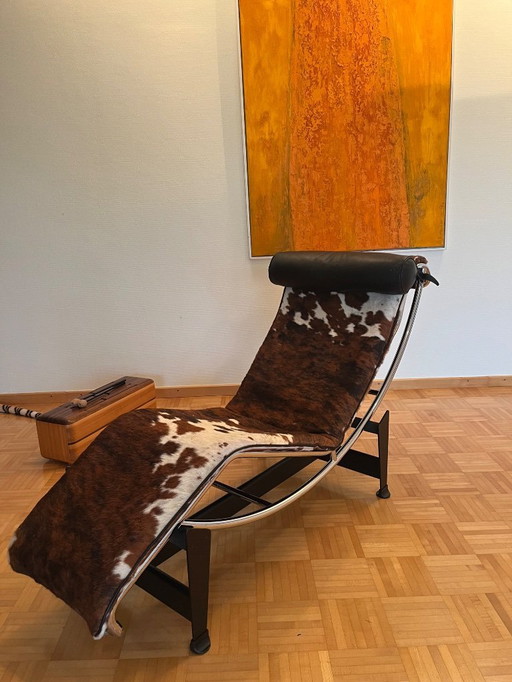 LC 4 Cassina Chaise Longue by Corbusier