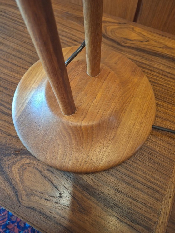 Image 1 of Lampe de table en teck multiréglable Domus, Danemark 1970