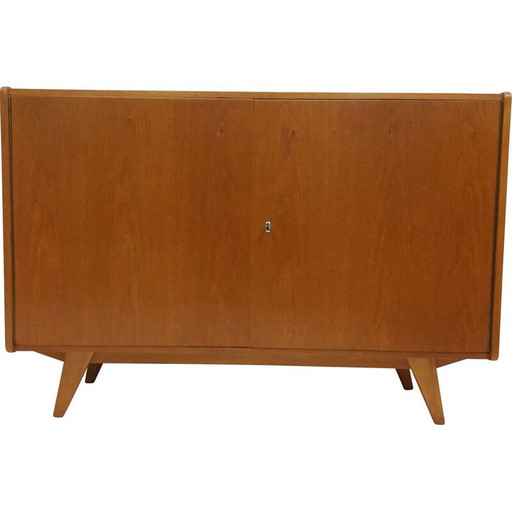 Commode vintage en chêne par Jiroutek, Tchécoslovaquie 1960