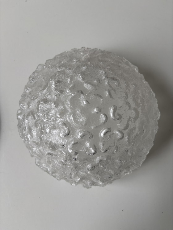 Image 1 of Vintage Glashütte Limburg - plafondlamp - A637