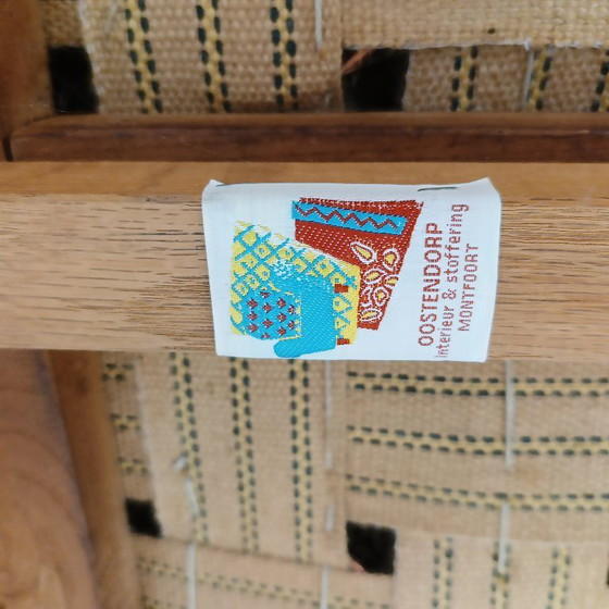 Image 1 of Sofá Biedermeier antiguo con ribete de leopardo