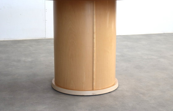 Image 1 of Vintage Skovby SM32 folding round dining table