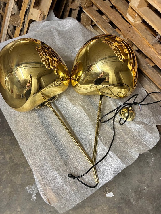 Qeeboo Cherry Lamp Gold – Hanglampen, Plastic (photo 2 of 6)