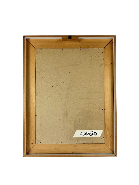 Image 1 of Amleto Dalla Costa, serigrafía original enmarcada, Milán, Italia, años 80