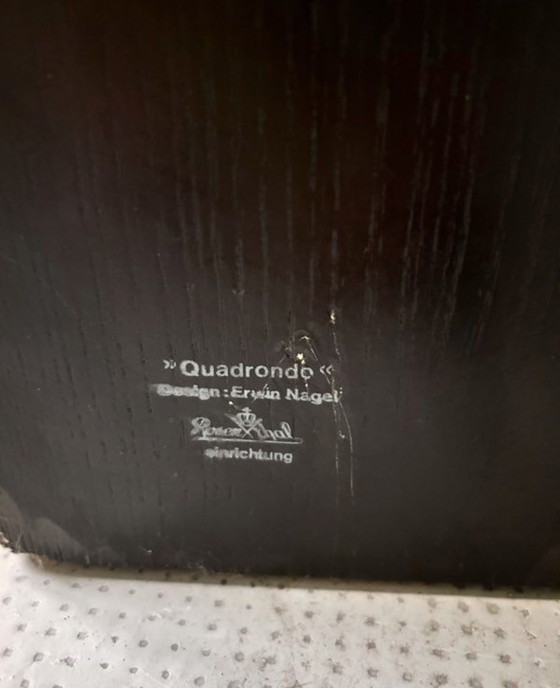 Image 1 of Quadrondo table by Erwin Nagel, 1980s design