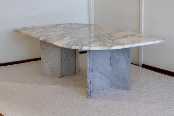 Calacatta Macchia Vecchia Coffee table, Marble, White, Modern (photo 2 of 7)