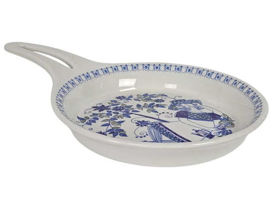 Image 1 of Figgjo Noorwegen - decor Lotte - Turi Gramstad Oliver -  Figgjo Flameware - decor Tor Viking - botersmelter - koekenpan - 60's