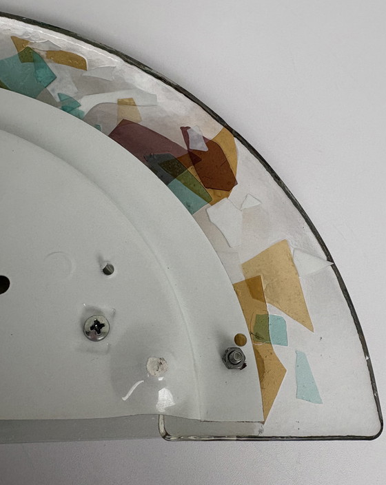 Image 1 of Vetro Artistico Arte Muranese Murano glass lamp set