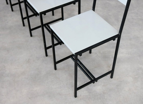 Image 1 of 5x chaises de salle à manger vintage