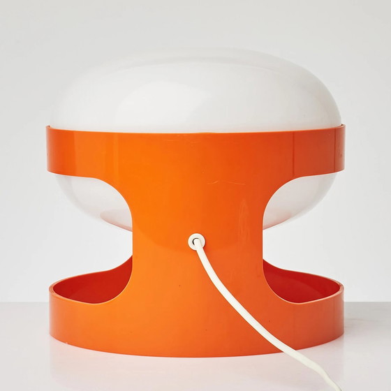 Image 1 of Joe Colombo For Kartell Kd27 Orange Table Lamp