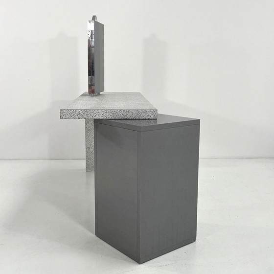 Image 1 of Dione kaptafel/bureau van Antonia Astori voor Driade, jaren 80.