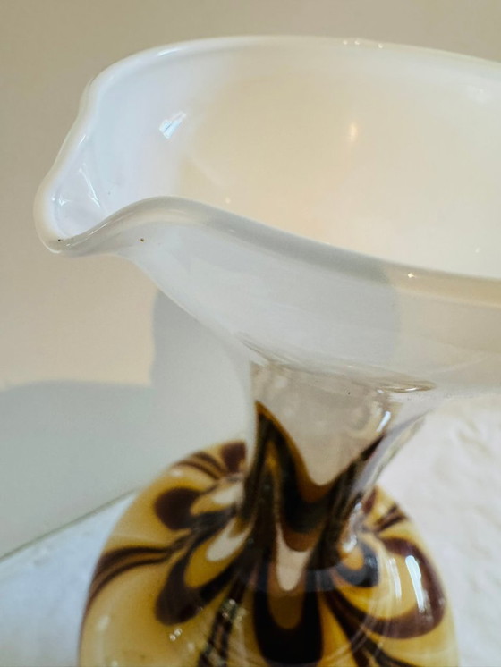 Image 1 of Satz italienischer Vasen und Krug - Opalina Fiorentina (Empoli, 1960-70er Jahre)