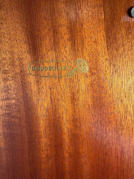 Image 1 of Art Deco Vintage Fitted Wardrobe by Golden Key Furniture Circa 1930–1940  A stunning Art Deco vintage fitted wardrobe by Golden 