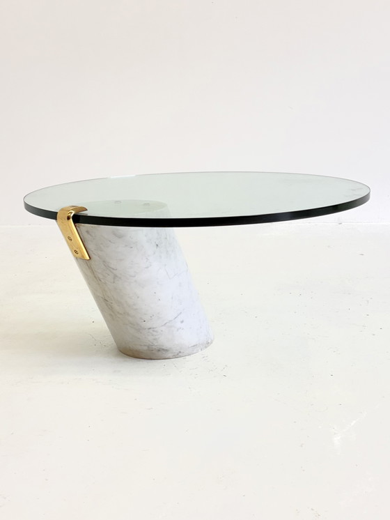 Image 1 of K1000 Marble Coffee Table by Team Form AG for Ronald Schmitt
