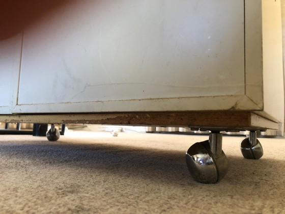 Image 1 of Switched Pastoe Cube Cabinets with Wheels