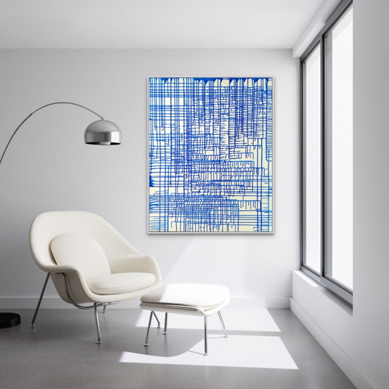 Image 1 of Natia Antadze Composizione astratta Blu XXL