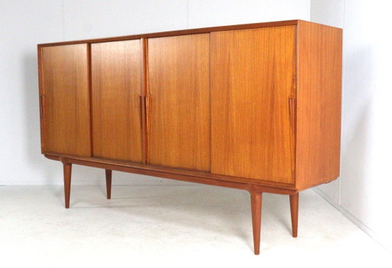 Gunni Omann For Omann Jun Model 19 Cabinet Highboard Vintage Teak – High Boards, Wood (photo 10 of 18)
